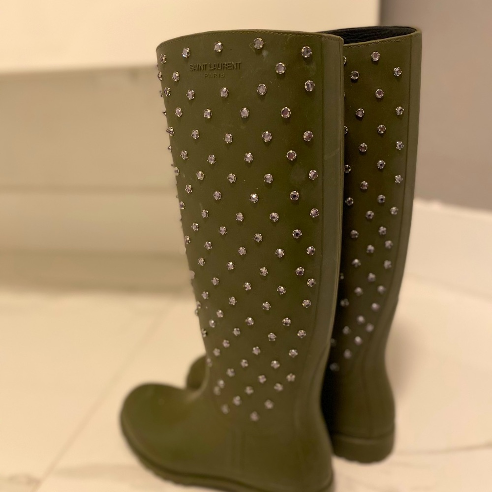 COPY - Saint Laurent rubber Boots